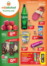 1. strana letáka Môj obchod 10. 4. - 23. 4. 2026 